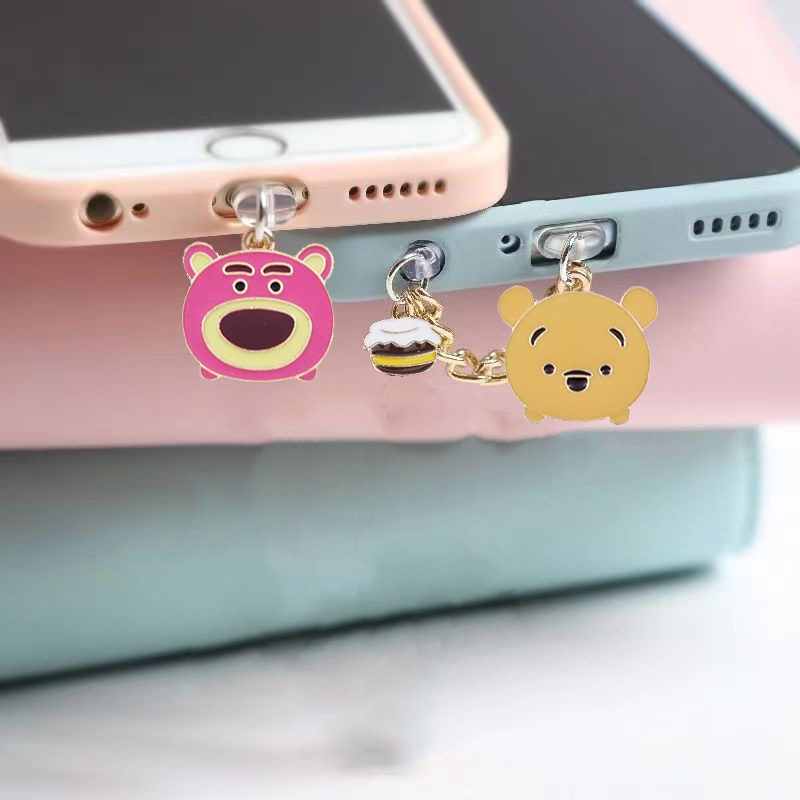 Usbc Charm Phone Dust Plug Charm Kawaii Charge Port Plug For