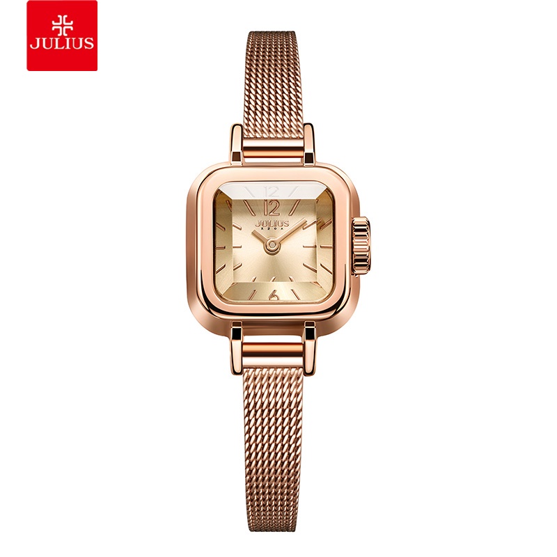 JULIUS Women's Korean Quartz Waterproof Watch JA-496Mesh belt | Shopee ...
