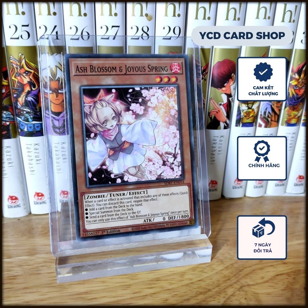 [YCD Shop] Genuine Yugioh Card Ash Blossom & Joyous Spring – Common ...
