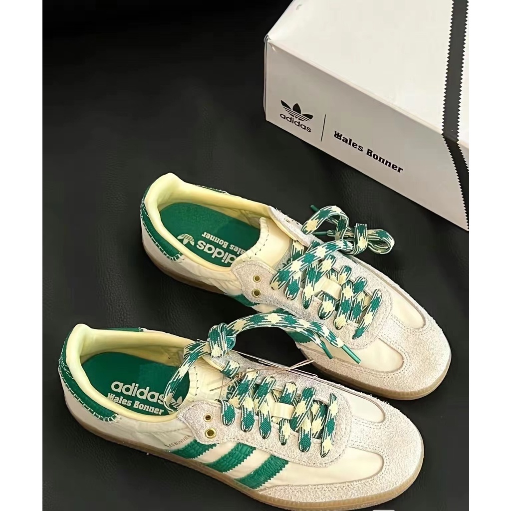 Wales Bonner X ad Samba Triple Stripe Low Top Unisex Casual Shoe