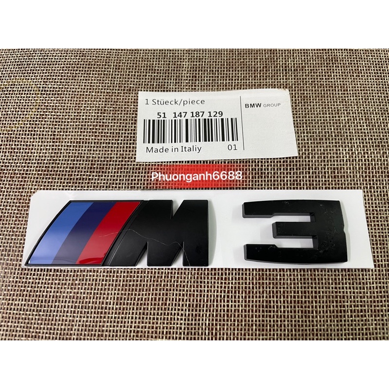 M3 bmw stamp letter m3 logo m3 bmw | Shopee Philippines