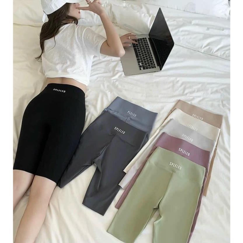 GYM PANTS, HIGH RISE GYM PANTS IN SUPER STRETCHY COOL RUBBER | Shopee ...