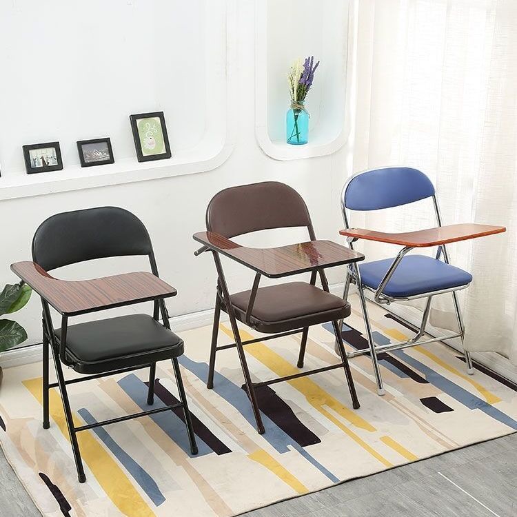Training Chair Folding with Table Board Large Writing Board Simple ...