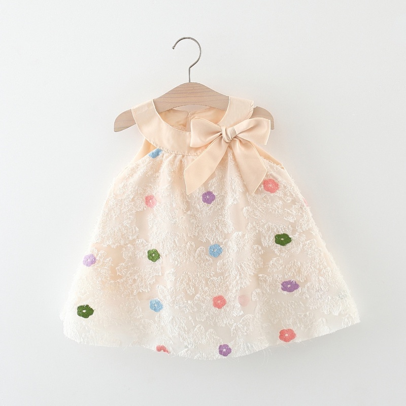 Baby Dress Summer Fashion Dress With Flower Tassels Birthday Dress For ...