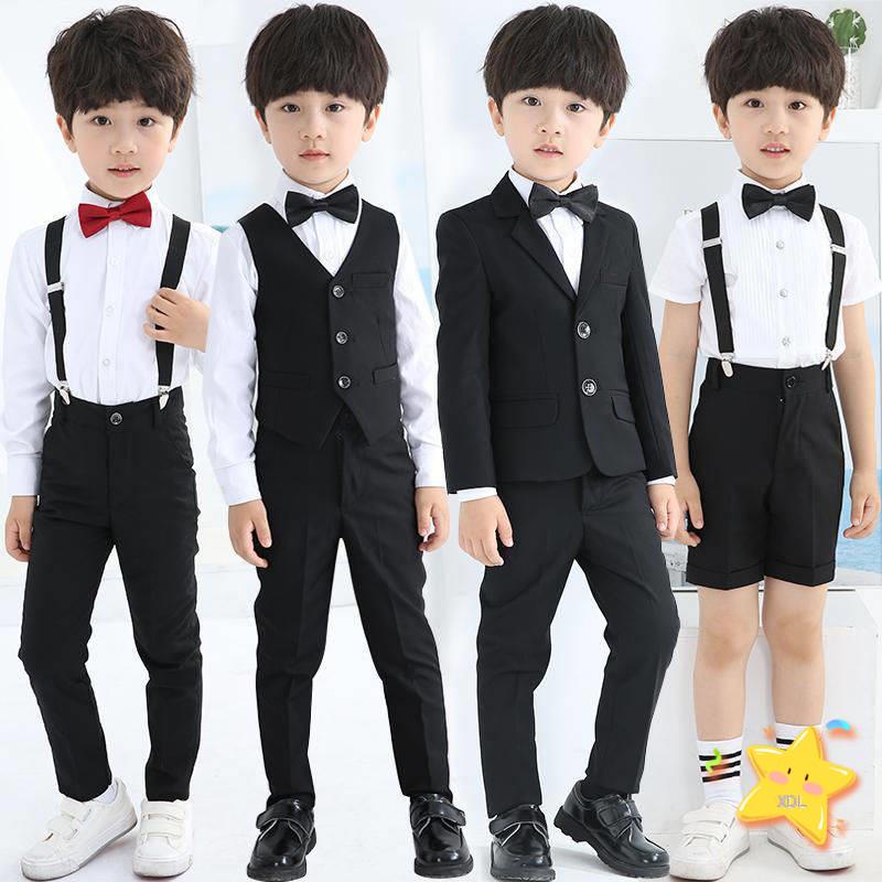 suit for boys Formal Outfit Set Gentleman Birthday Attire Boy Little
