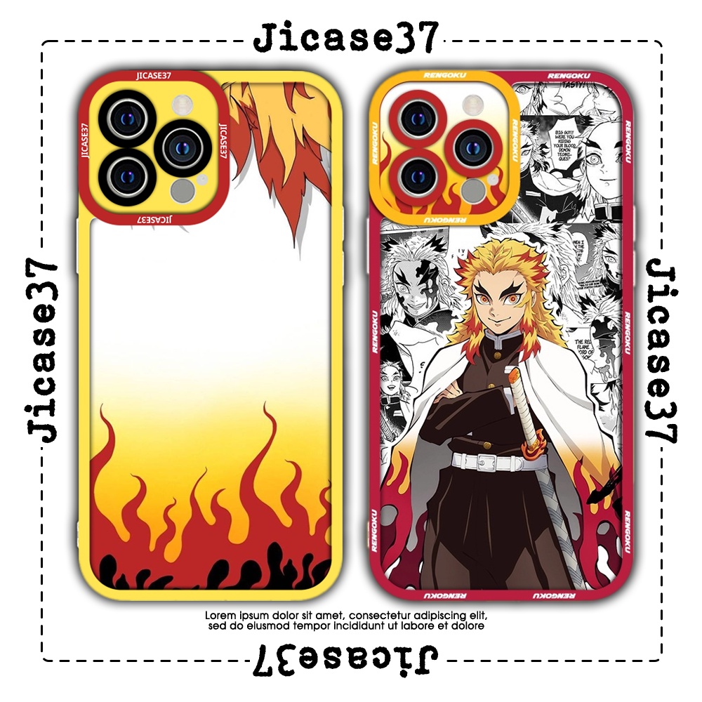 Iphone CASE JM CASE Demon Clayer anime Character Rengoku 6plus /6s ...