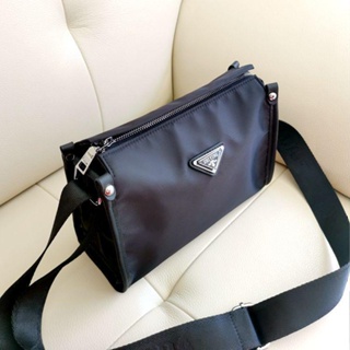 Men's Square Waterproof Shoulder Bag Messenger Bag Triangle