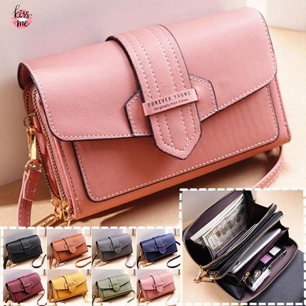 SU2 Forever Young Sling Bag Women Leather Satchel Double Layer Shoulder