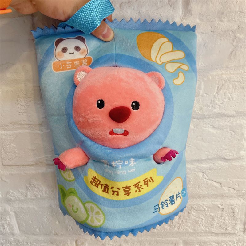 Straw Straw Straw Beaver loopy Bee Potato Chip Bun Powder Pig Doll ...