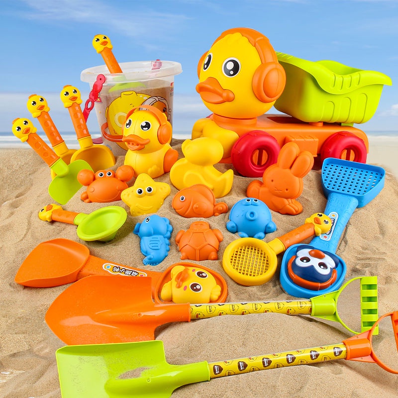 Children s beach toys little yellow duck beach toys children 36 years
