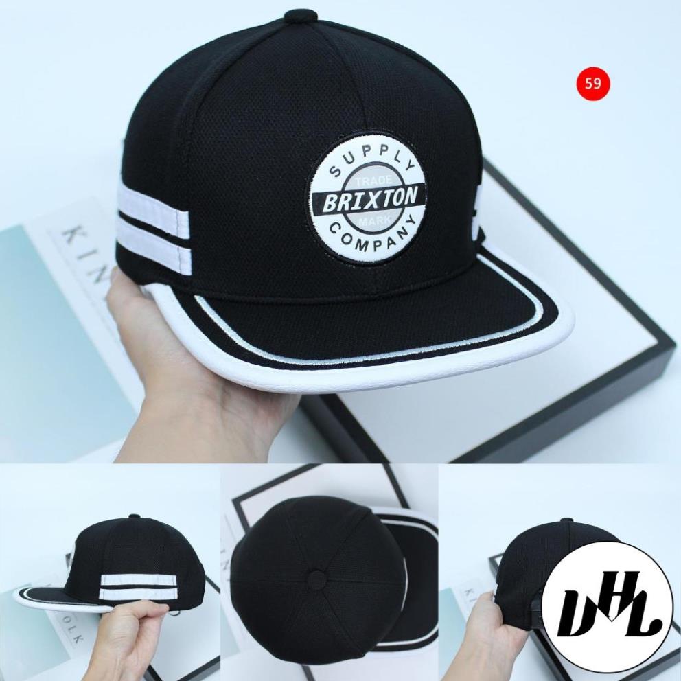 Hiphop BRIXTON hats and caps for men and women imported fashionable KAKI fabric Real photos