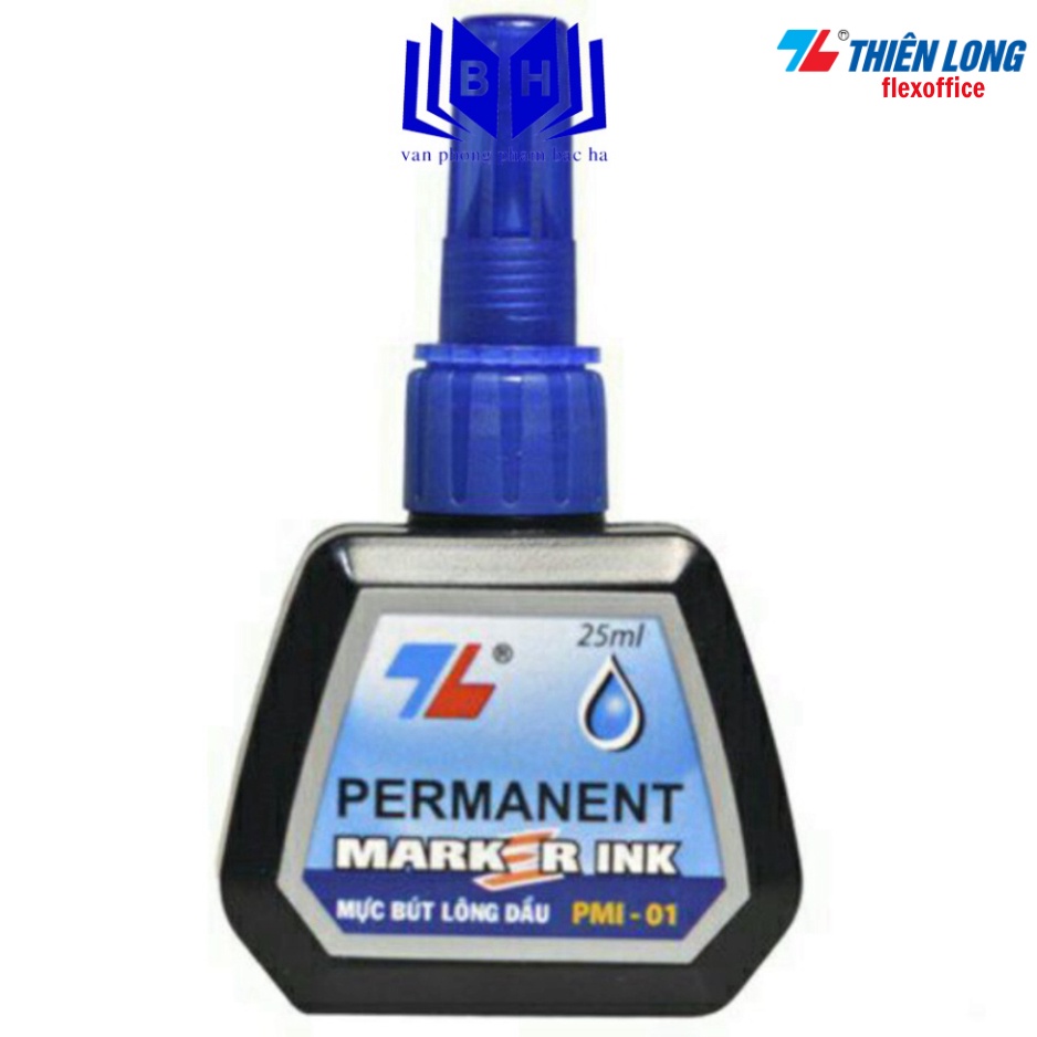 Thien Long PMI-01 Oil Feather Ink/Oil Felt (Blue/Black/Red) | Shopee ...