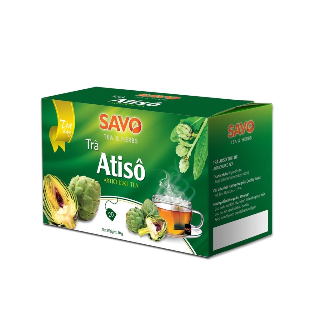 Savo Artichoke tea bags (20 packs x 2g) | Shopee Philippines