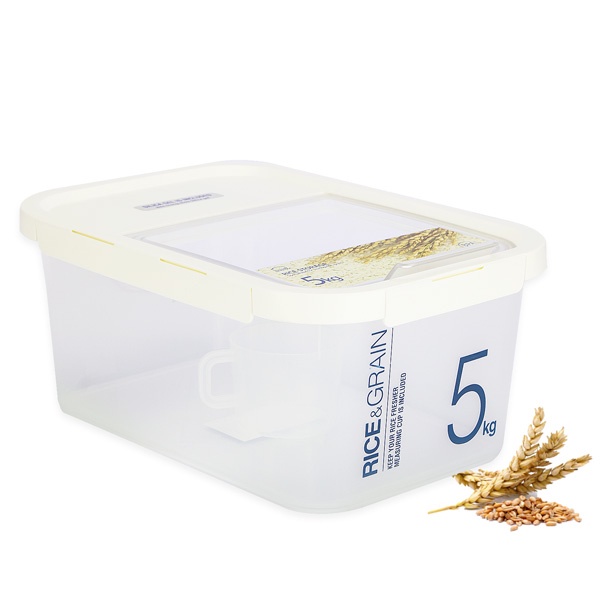 LOCK & LOCK Lock& Plastic Rice Container 5kg And 10kg | Shopee Philippines