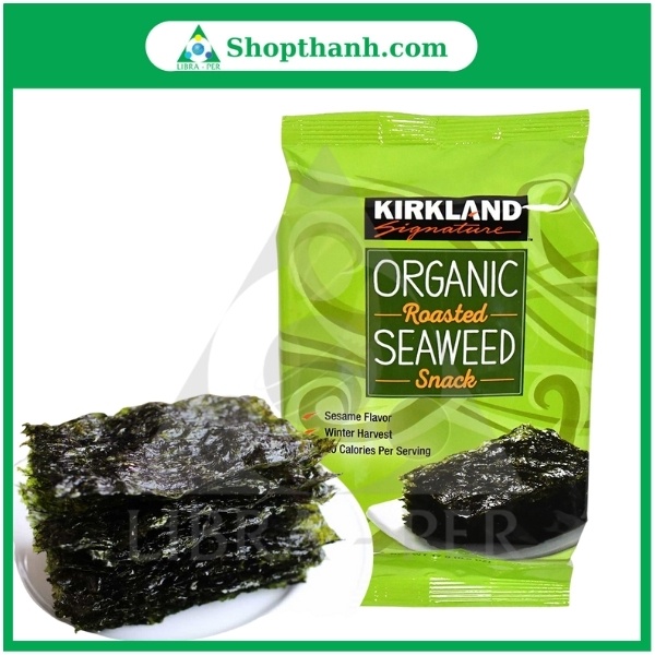 Kirkland Oganic Roasted Seaweed Snack 17g Shopee Philippines