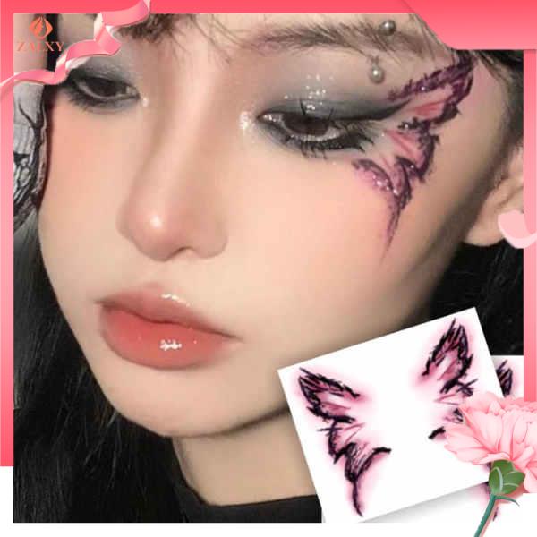 stickers for kids sticker set Halloween Eyetail Butterfly Makeup Face Stickers Eye Makeup Tattoo