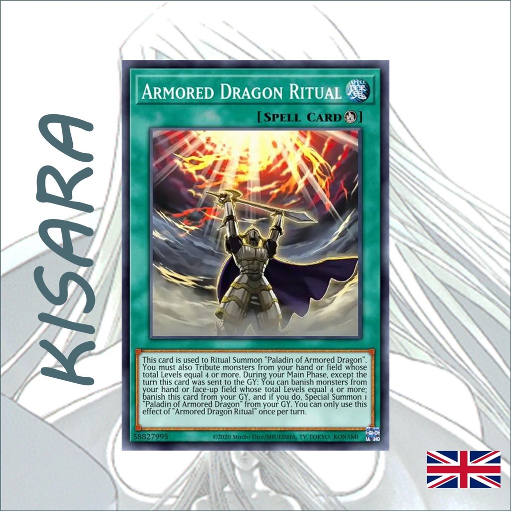 Yugioh Armor Dragon Ritual Odd Card - BLVO-EN064 - Common 1st Edition ...