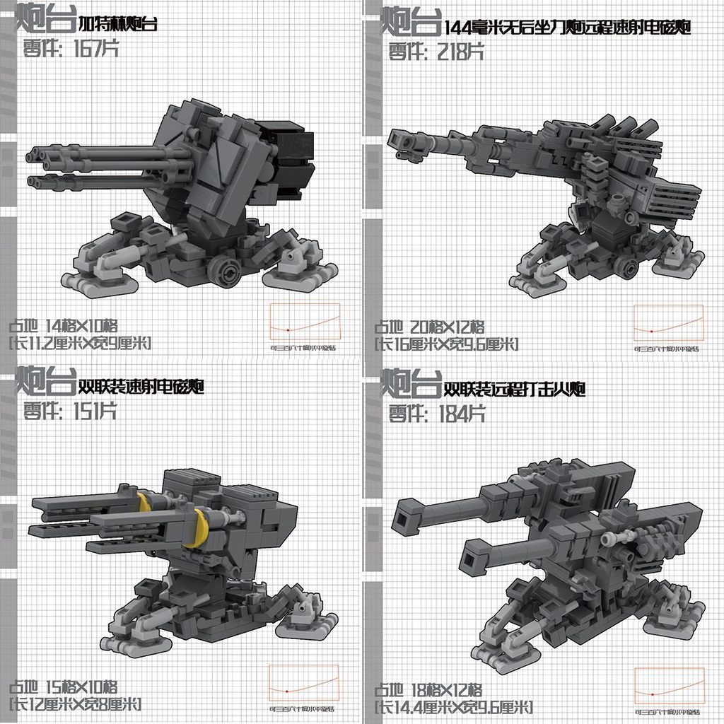 Ready Stock Building Blocks Toys Building Blocks MOC Assembling