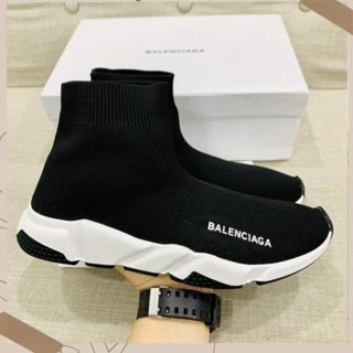 Balenciaga speed trainer hot sale black sale