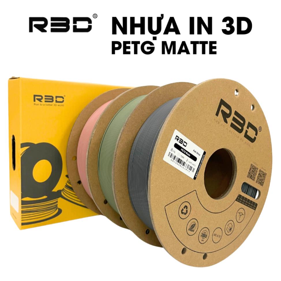 High quality PETG MATTE 3D printing resin【R3D】 in MATTE Ash Gray color ...