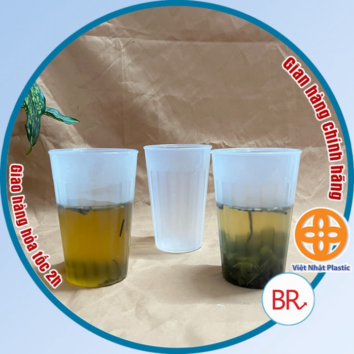 Vietnamese-japanese Plastic Striped Plastic Cup Is Used To Drink Cane ...