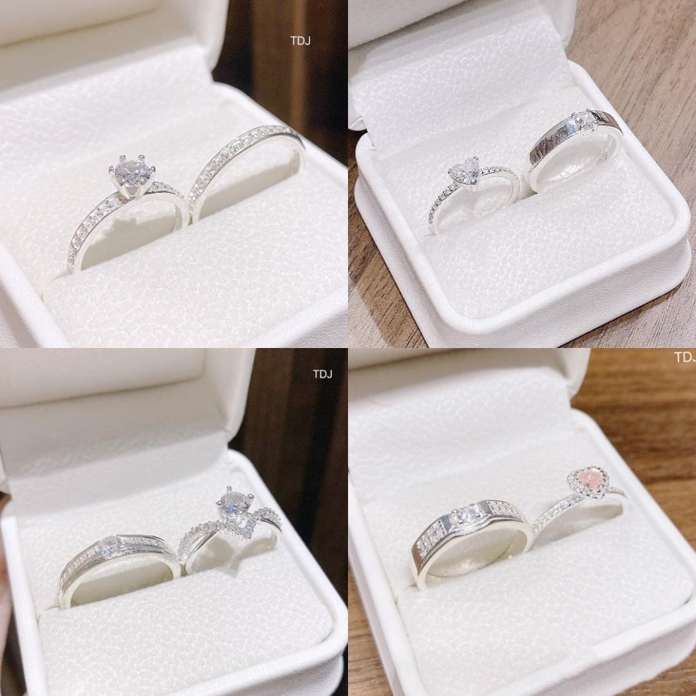 Silver couple rings, super cheap price, thick full size - KIM HUNG ...