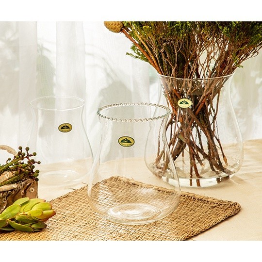Glass Vase Flower Arrangement Flower Arrangement Many Sizes Waist