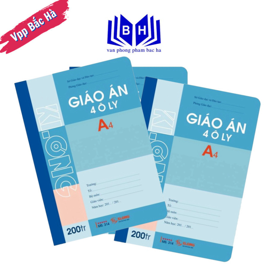 A4 lesson plan book 200 pages Klong MS314T4, 4-cell lesson plan book ...