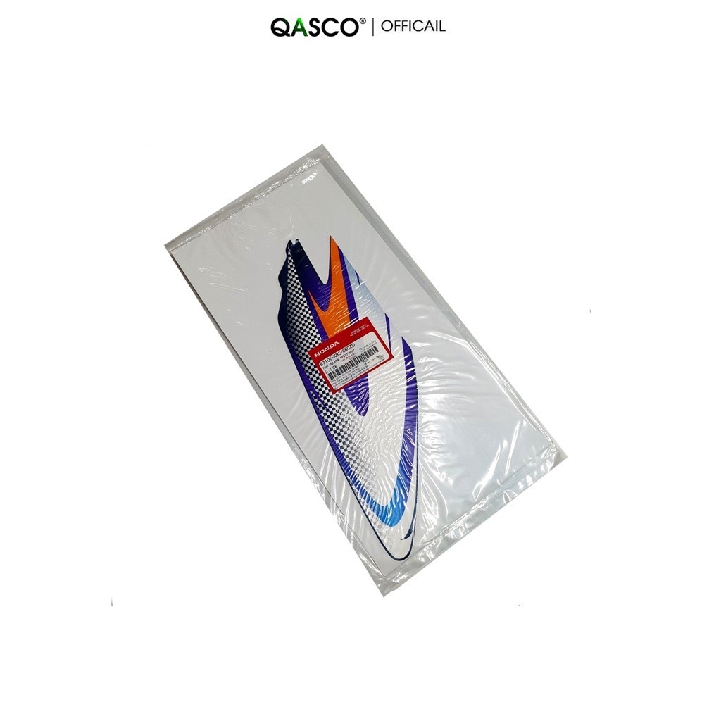 HONDA Wave Alpha 100 right trunk sticker color PB171MU _(87106-KRS ...