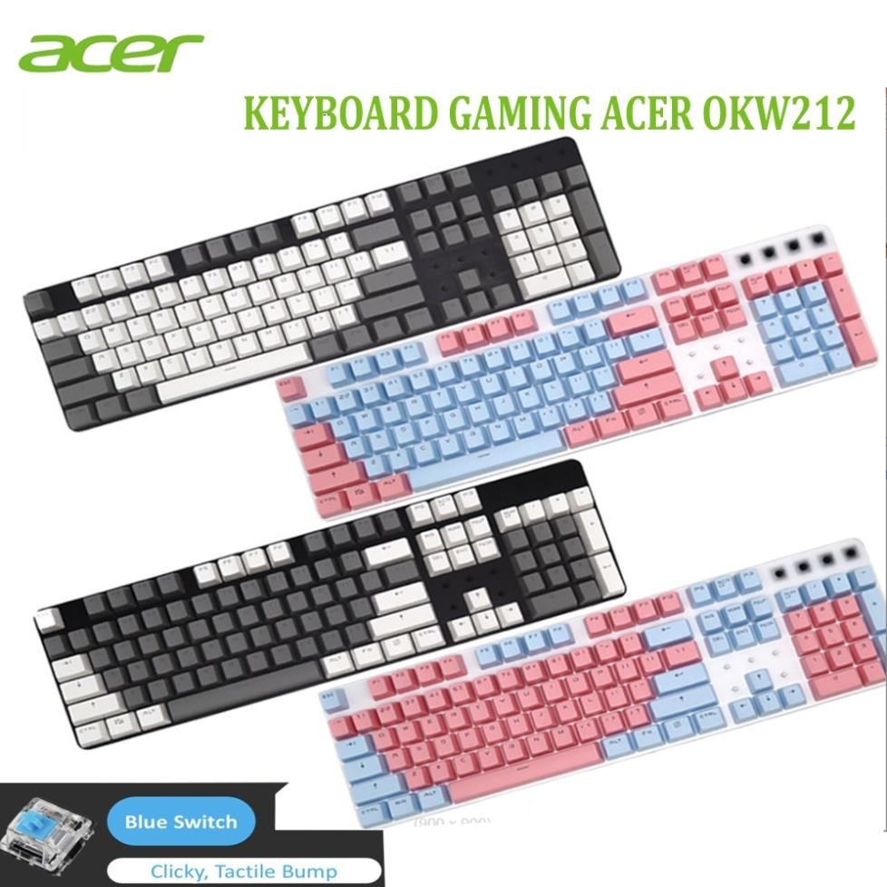 Acer OKW212 Gaming Mechanical Key Set With Led, 100% New | Shopee ...
