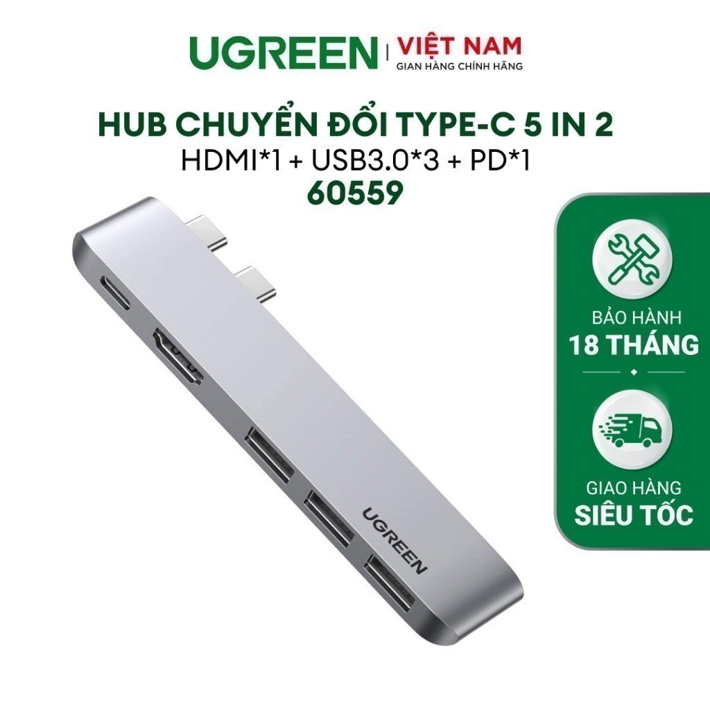 UGREEN CM121 CM212 CM417 universal adapter for computer and phone ...