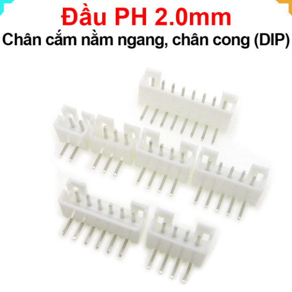 Ph 2.0mm Horizontal Plug, Curved Pin (DIP) | Shopee Philippines