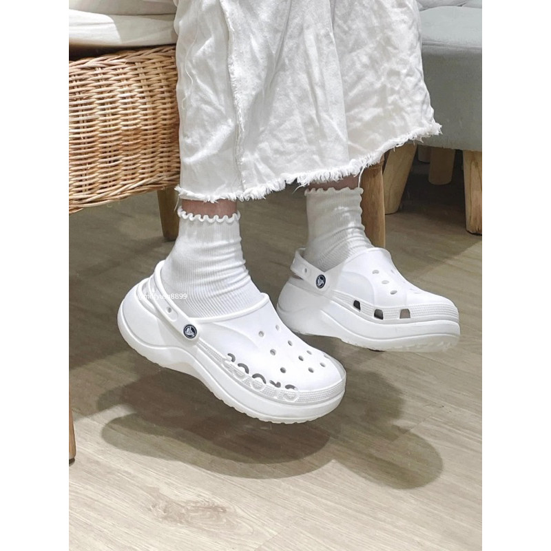 Crocss 5cm High Sole - Flattering and Height -CROCS BAYA PLATFORM Free ...