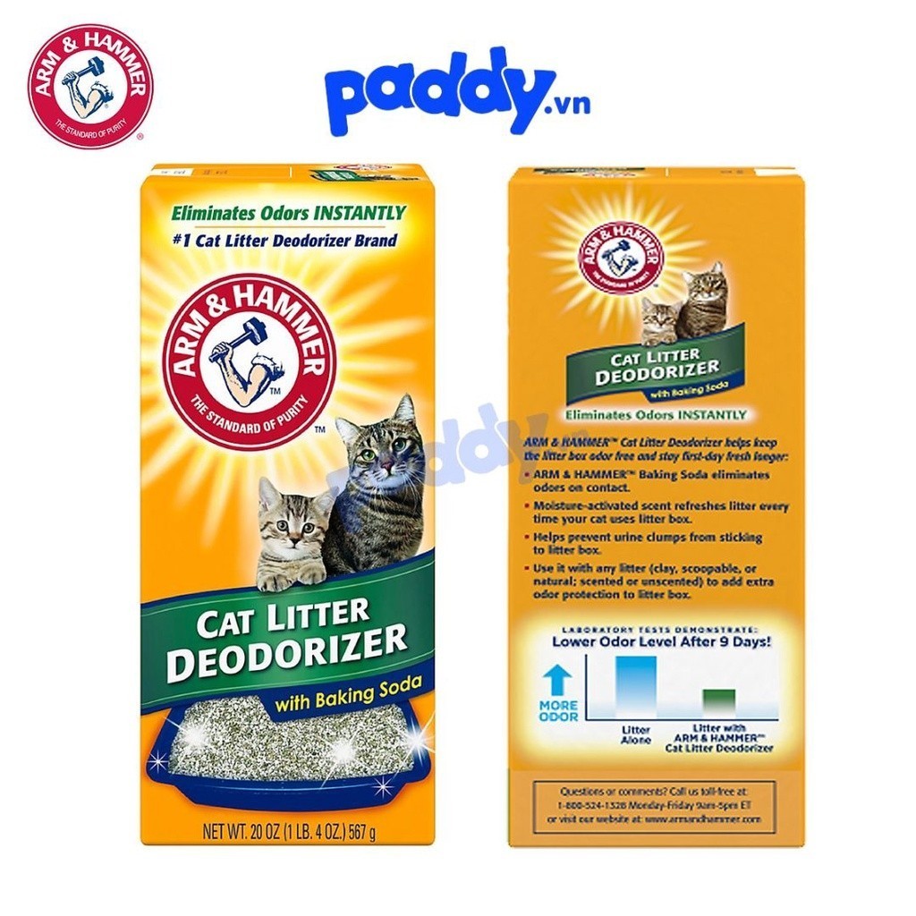 Baking Soda Powder to Deodorize Cat Arm & Hammer 567g (USA) Shopee