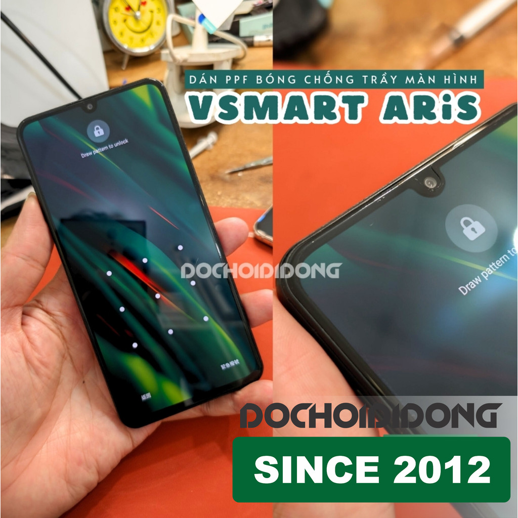 Hydorgen Vsmart Aris PPF sticker is clear, matte, premium color ...