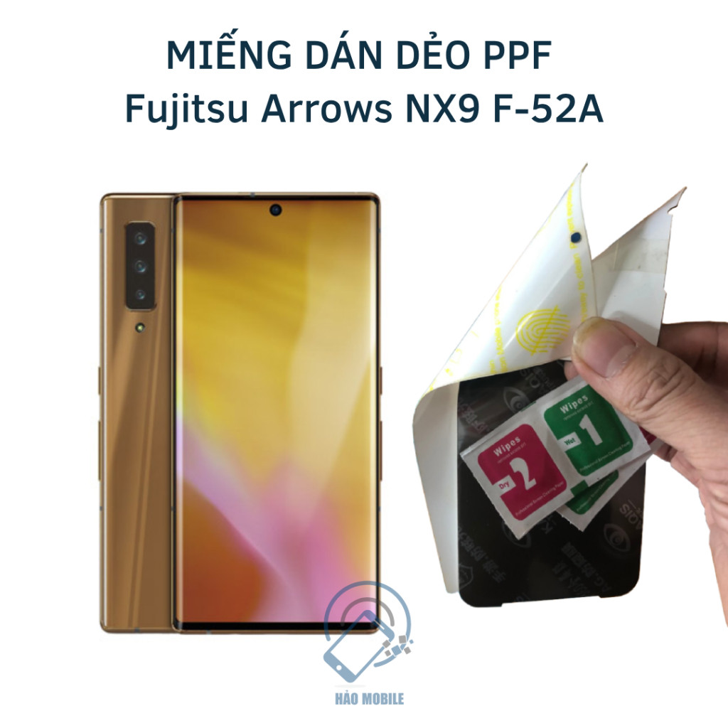 PPF flexible sticker front and back for Fujitsu Arrows NX9 F-52A ...
