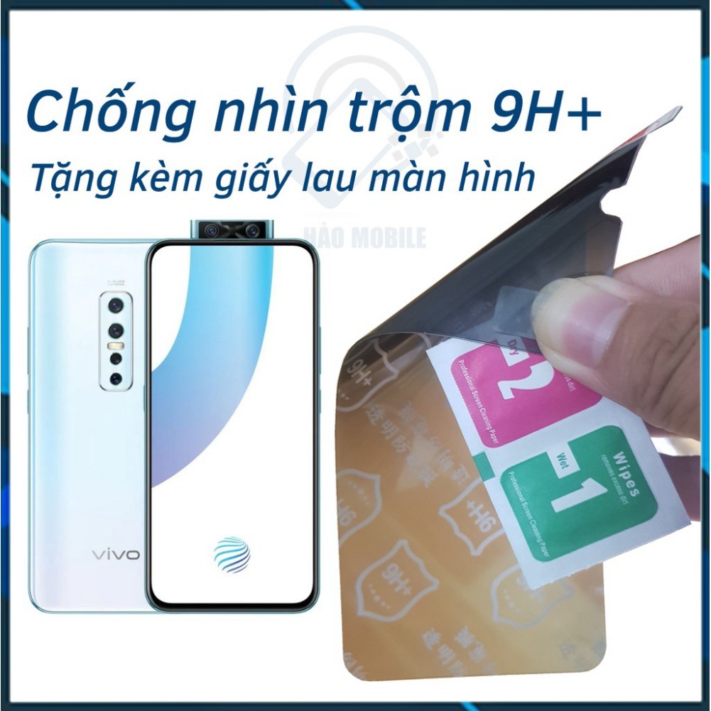 Vivo V17 Pro anti-peeping sticker - 9H+ nano flexible tempered sticker ...