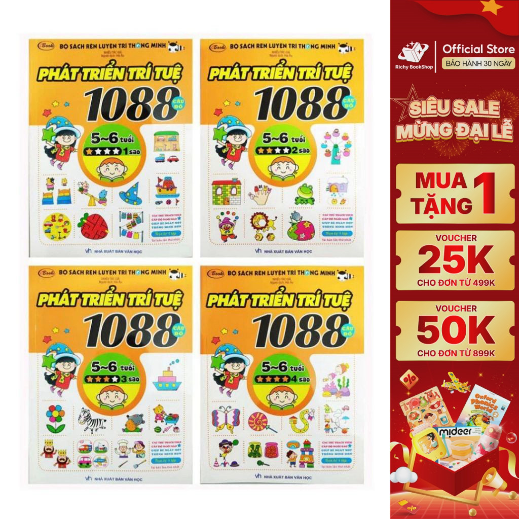 Book - 1088 Intellectual Development Puzzles for 5-6 Year Olds (Set of ...