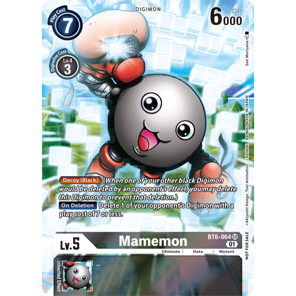 Digimon Card BT6-064 - Mamemon (Alternate Art) (25th Special Memorial ...