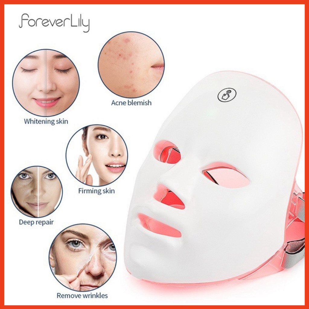Led Light Mask Helps Rejuvenate Skin, Helps Increase Collagen Growth ...