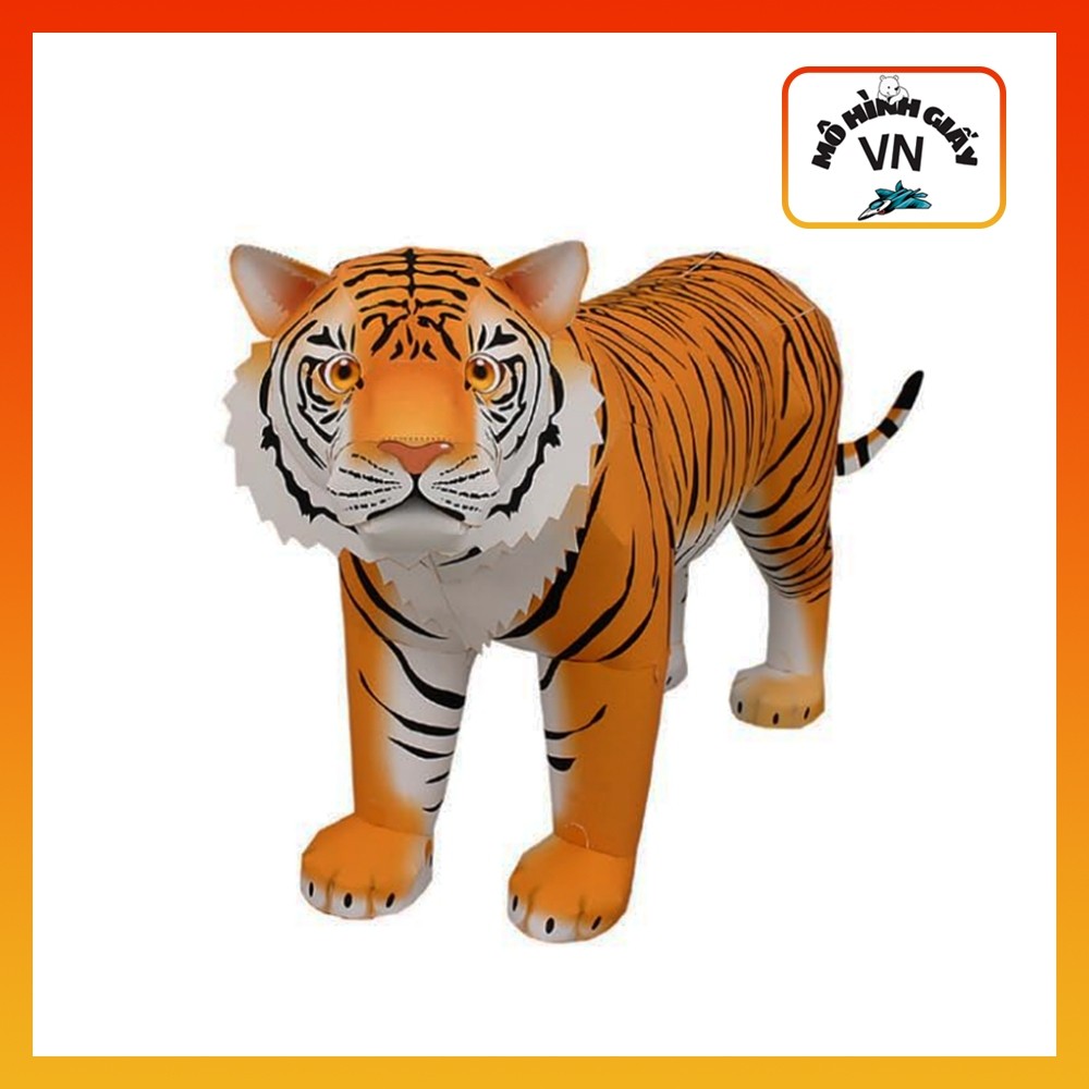 Tiger Assembled Paper Model (Paper Palm) | Shopee Philippines