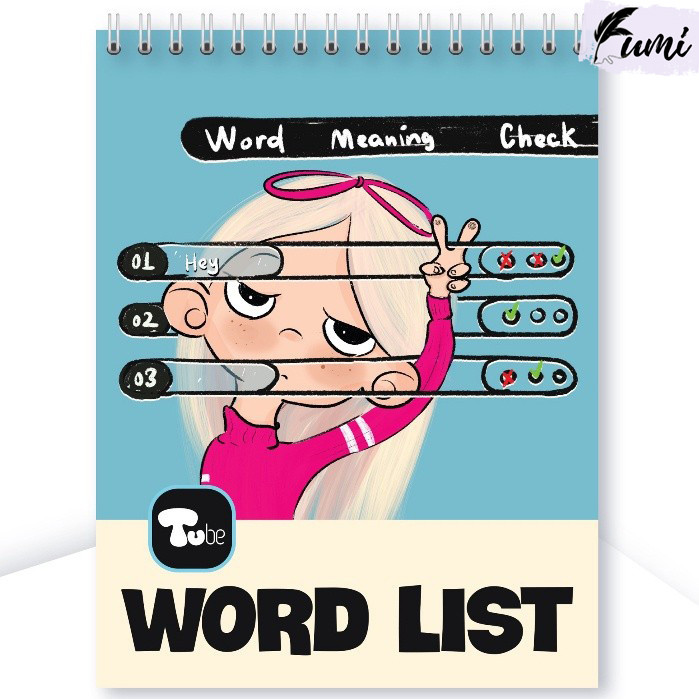 XO Dual spring A5 vocabulary learning book for writing new words word ...