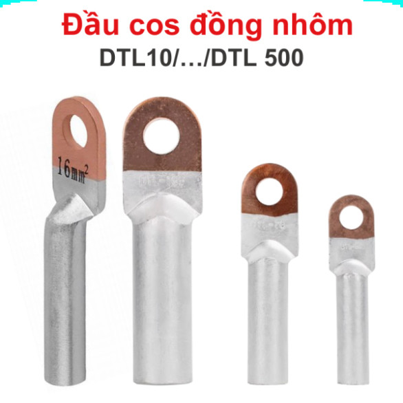 DTL 10-95mm2 copper-aluminum cos head for CB large load wire | Shopee ...
