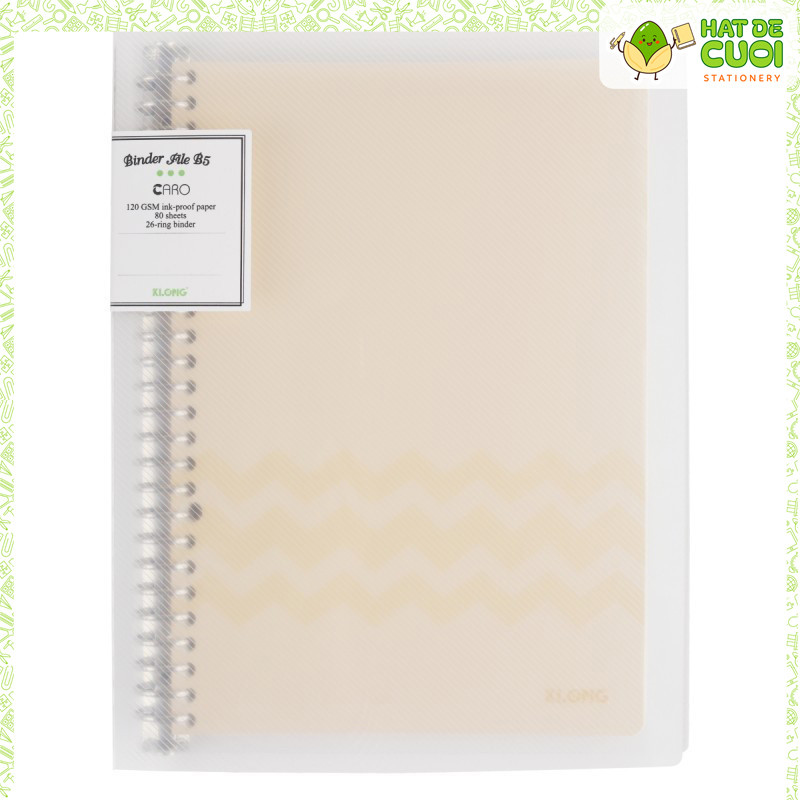 Caro KLONG B5 26-pin iron shackle notebook 80 sheets 120GSM MS 550 ...
