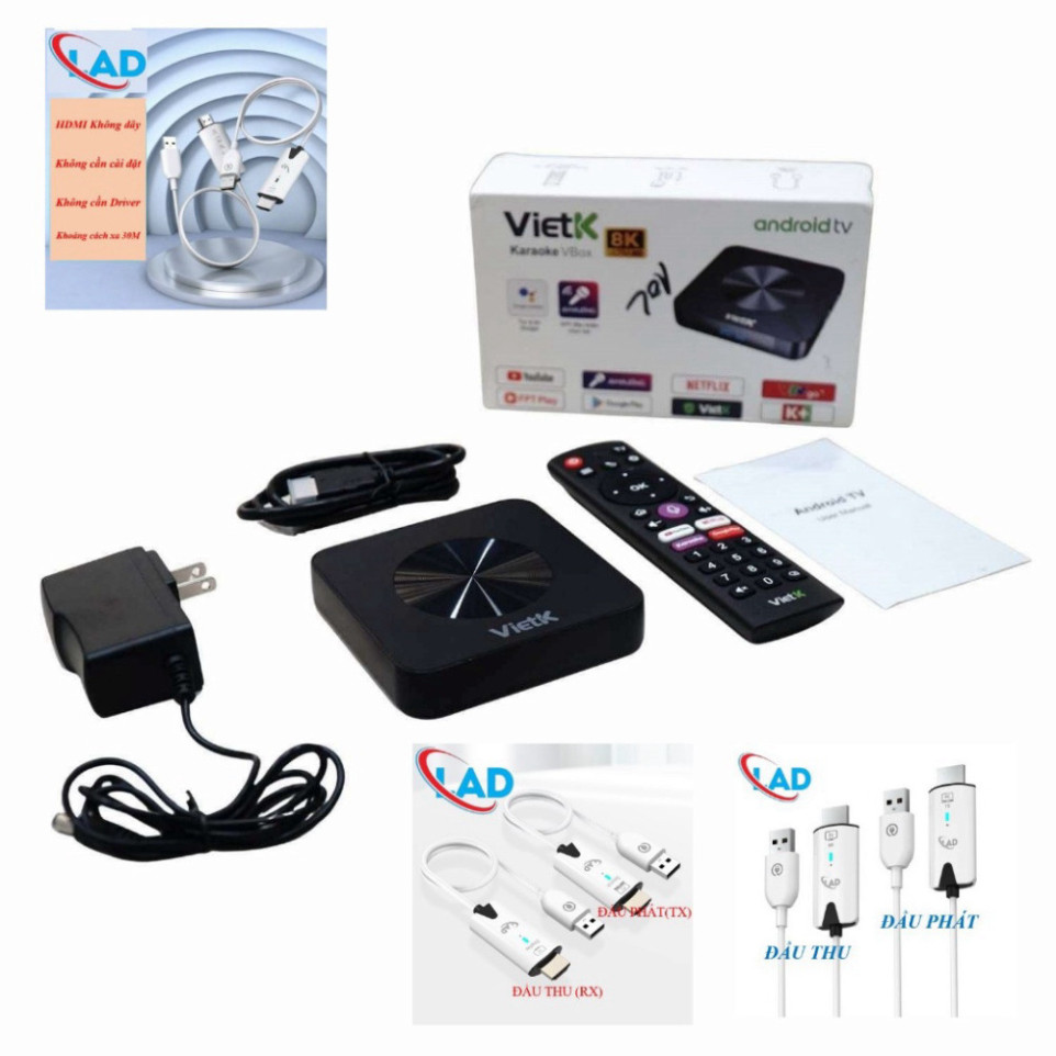 VietK VBox - Android 12, GPU supports Ultra HD, 2GB RAM, 16GB ROM new ...