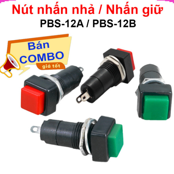 (5C) Release push button (reset) / hold (on/off) PBS - 12A / PBS - 12B ...