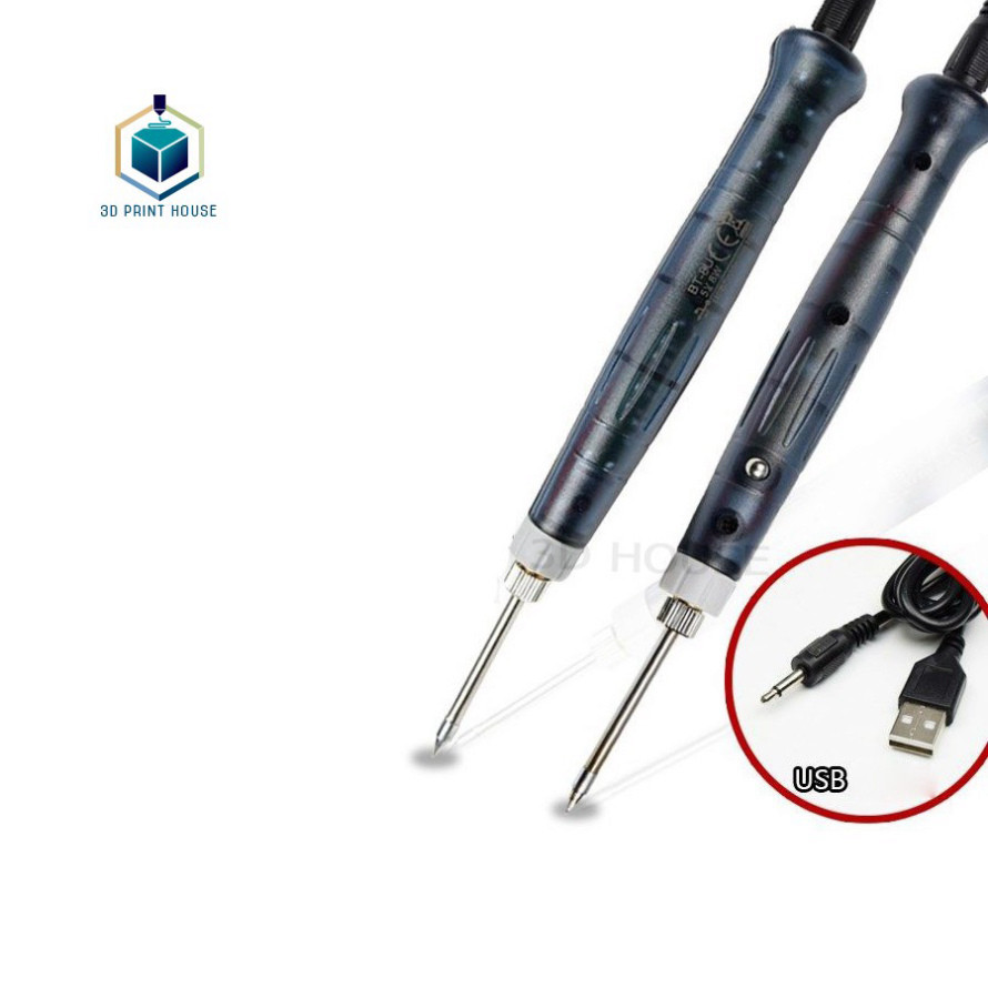 Mini USB Thermal Soldering Iron 5V - 8W, Temperature Reaches 400 C ...
