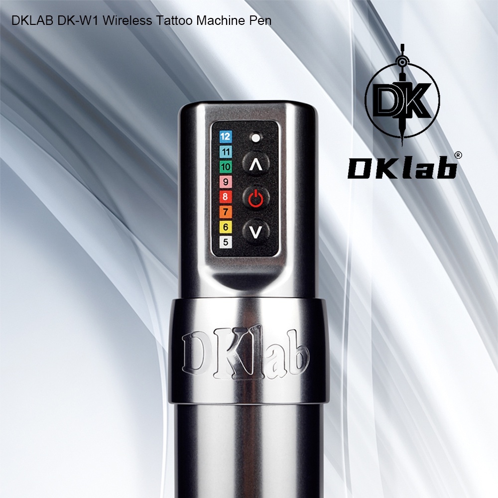 Dklab DK-W1 Wireless Tattoo Machine Pen, Professional Wireless Tattoo ...