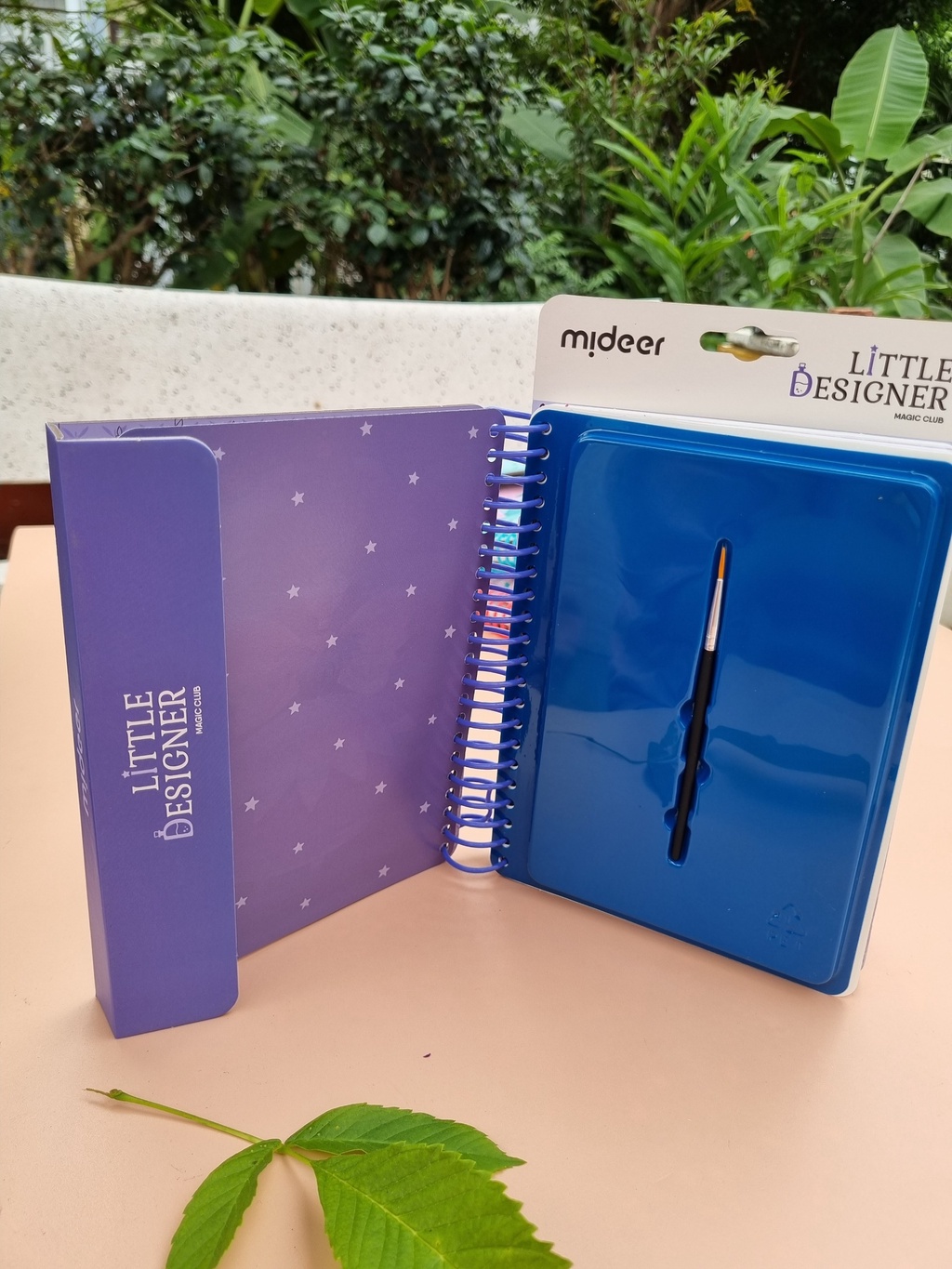 Fashion Design Notebook Toy with Brushes, Colors and Stickers for