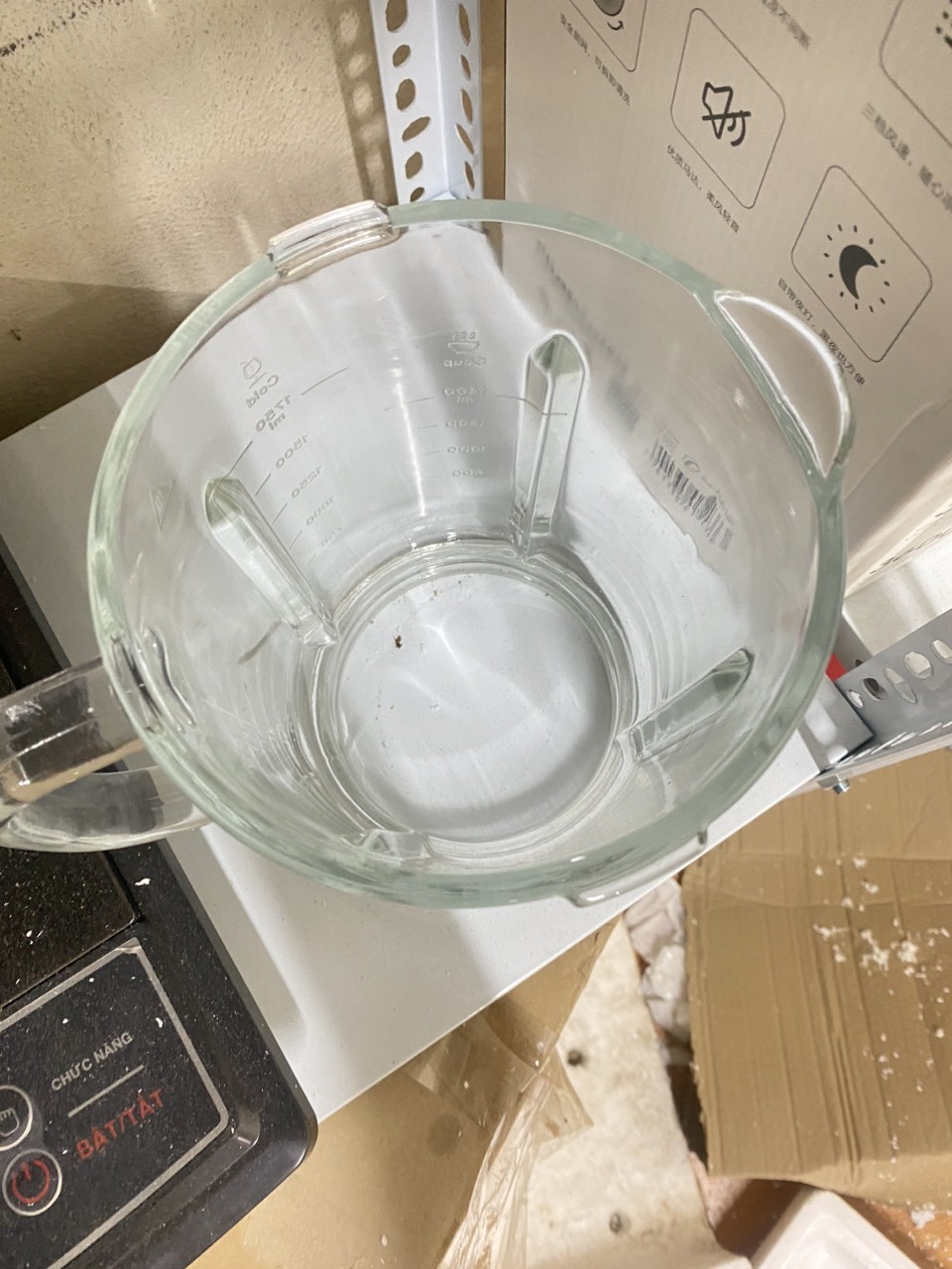 Sharp168 and 886 grain milk machine glass mugs, replacement support if